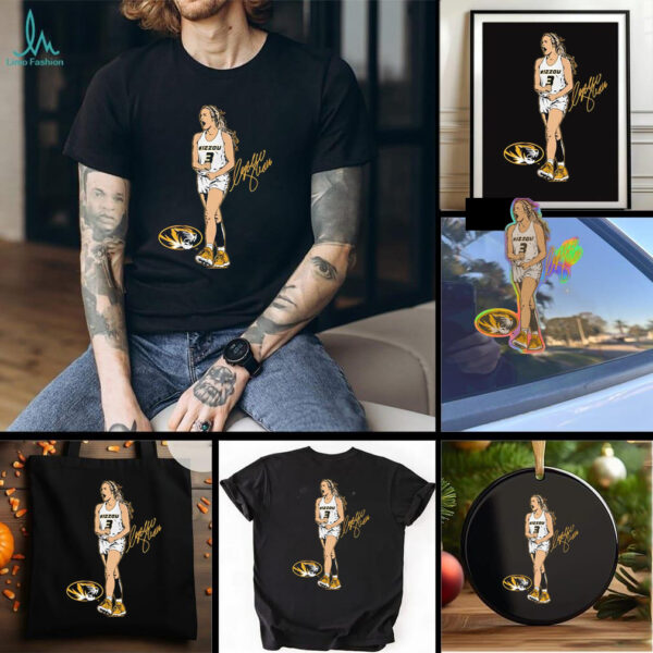 Missouri Basketball Sophie Cunningham Superstar Pose signature shirt