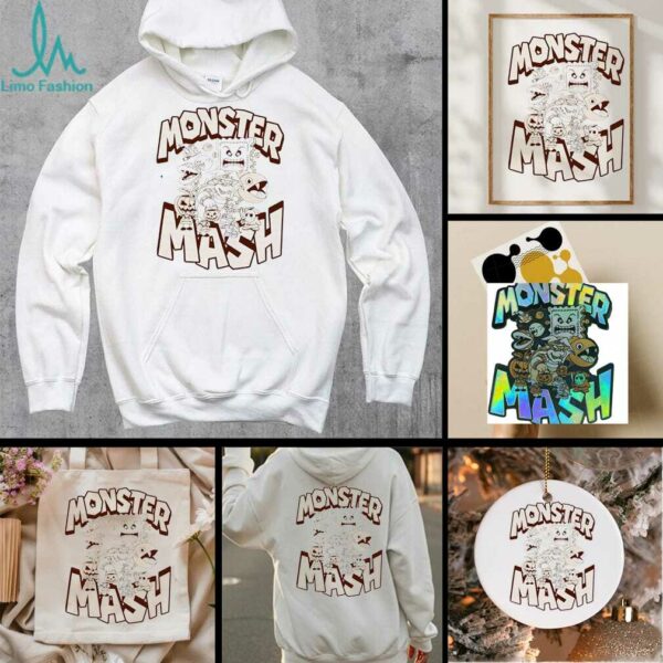Monster Mash Halloween style game villain shirt