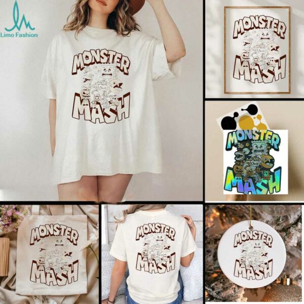 Monster Mash Halloween style game villain shirt
