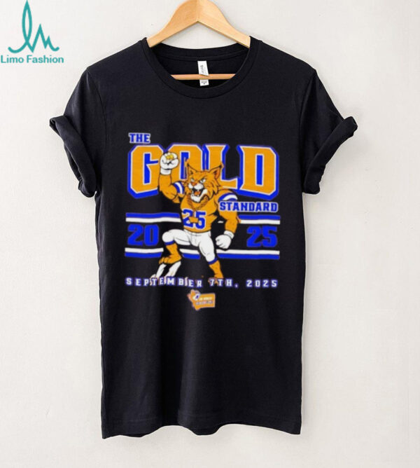 Montana State Bobcats The Gold Standard 2025 mascot shirt