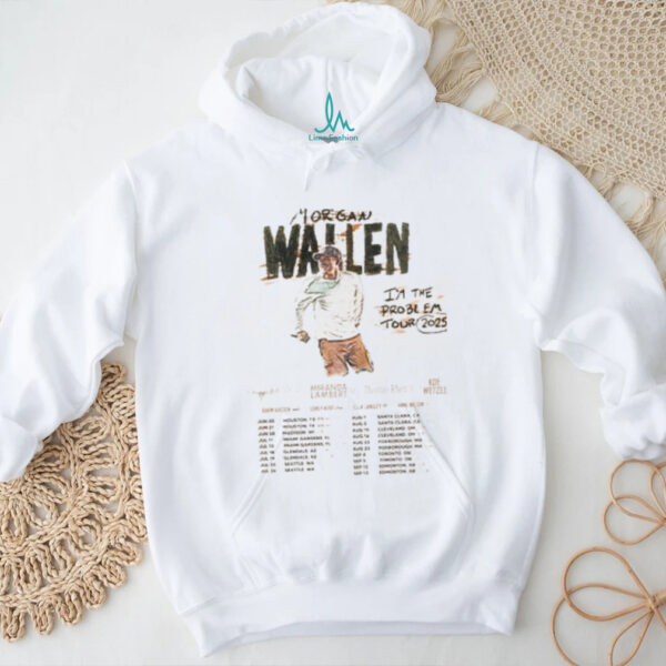 Morgan Wallen I’m The Problem Tour 2025 Concert Shirt