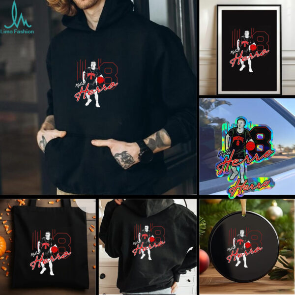 Myles Herro Ohio State Basketball NCAA signature Illustration shirt