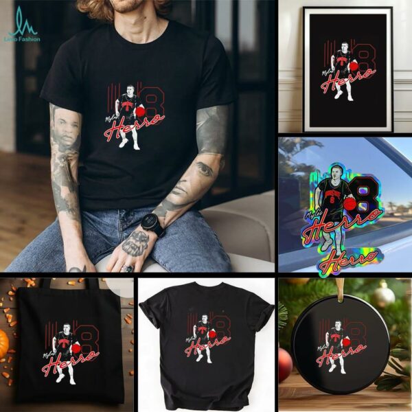 Myles Herro Ohio State Basketball NCAA signature Illustration shirt