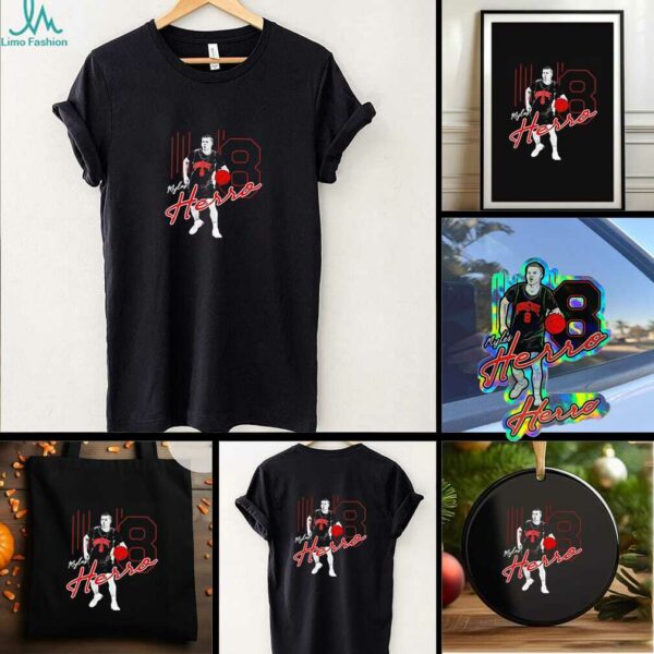 Myles Herro Ohio State Basketball NCAA signature Illustration shirt