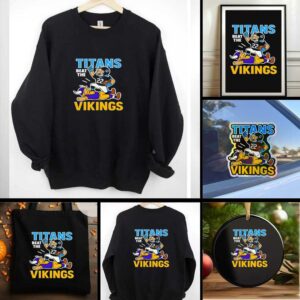 NFL 2025 Tennessee Titans Beat The Vikings Shirt