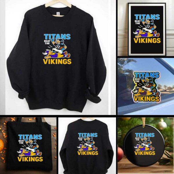 NFL 2025 Tennessee Titans Beat The Vikings Shirt
