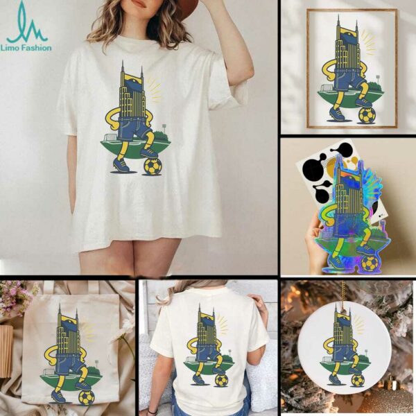 NSC Jorts Soccer Nashville Skyline shirt