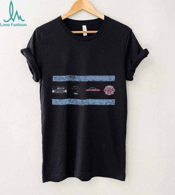 Nascar Chicago Street Race Navy 4 Logo ’47 Franklin T Shirt