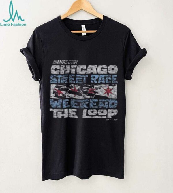 Nascar Chicago Street Race Weekend The Loop Navy ’47 Franklin T Shirt