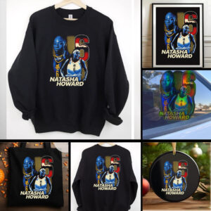 Natasha Howard Indiana Fever number 6 graphic shirt