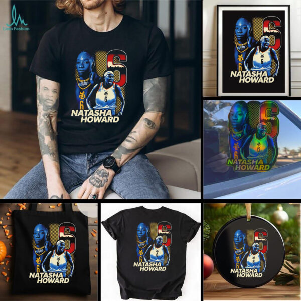 Natasha Howard Indiana Fever number 6 graphic shirt