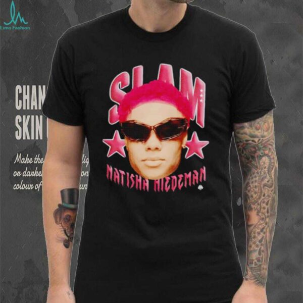 Natisha Hiedeman Minnesota Lynx Slam big head shirt