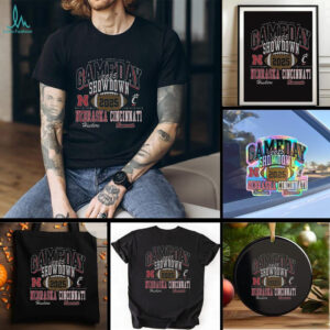 Nebraska Cornhuskers vs Cincinnati Bearcats 2025 Gameday Showdown Football Shirt
