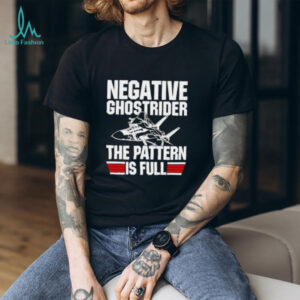 Negative ghost rider pattern is full Top Gun shirt
