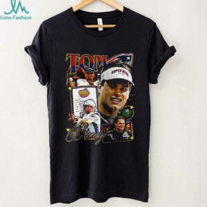 New England Patriots Tom Brady 6th round to the GOAT signature shirt