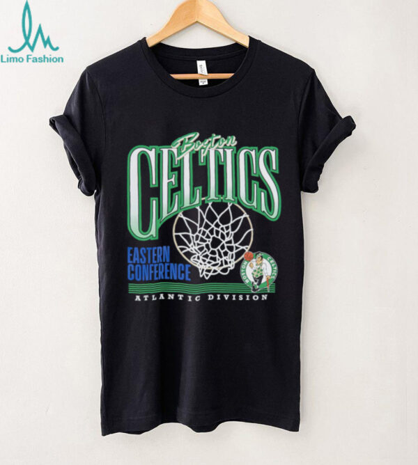 New Era Boston Celtics NBA Infilled Black COOLERA Shirt