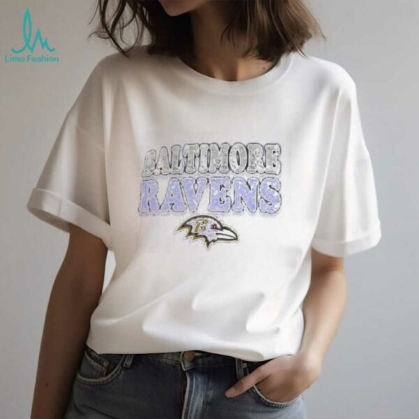 New Era Girls Youth Black Baltimore Ravens