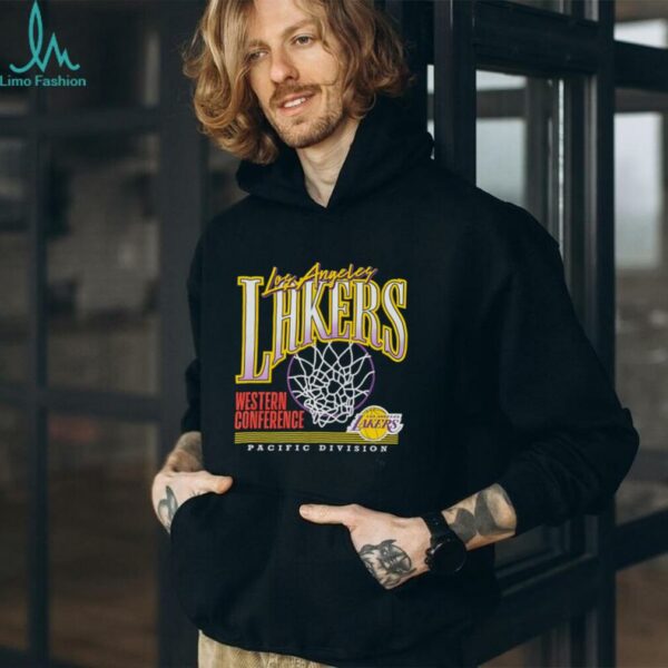 New Era Los Angeles Lakers NBA Infilled Black COOLERA Shirt