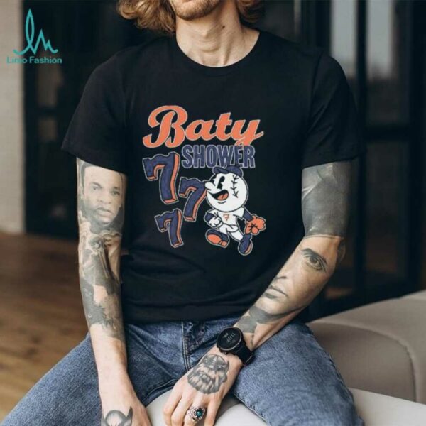 New York Mets Brett Baty shower 777 shirt