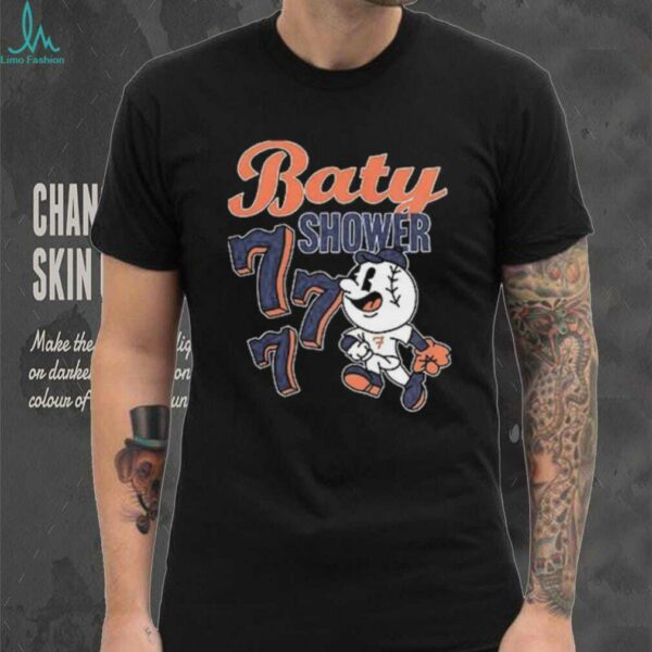 New York Mets Brett Baty shower 777 shirt