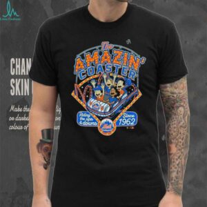 New York Mets The Amazin’ Coaster riding The Ups and Downs since 1962 shirt