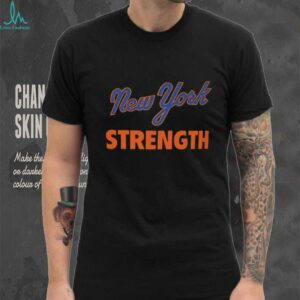 New York Mets strength logo shirt