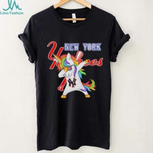 New York Yankees Baseball Unicorn Dabbing Funny shirt