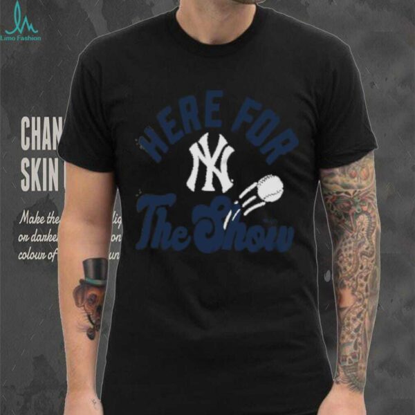 New York Yankees Fanatics Heather Gray Nostalgia Tri Blend T Shirt