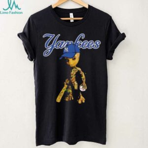 New York Yankees Groot Guardians Of The Galaxy Baseball Cap shirt