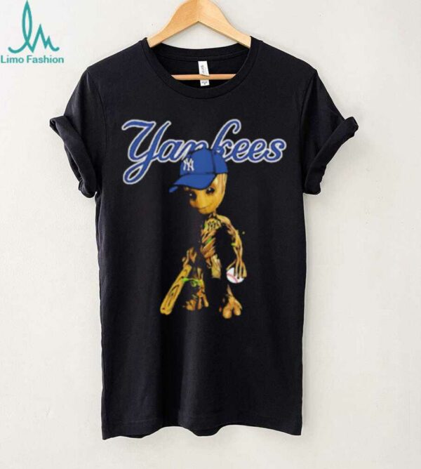 New York Yankees Groot Guardians Of The Galaxy Baseball Cap shirt