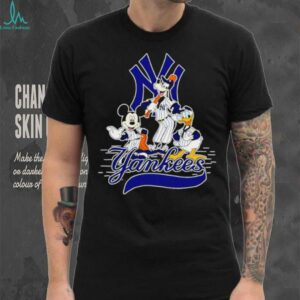 New York Yankees Mickey Mouse Donald Duck Goofy Champions shirt
