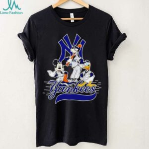 New York Yankees Mickey Mouse Donald Duck Goofy Champions shirt
