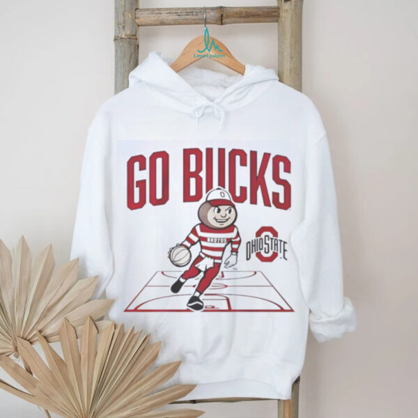 Nice Ohio State Buckeyes Baseball Masscot Court T Shirt