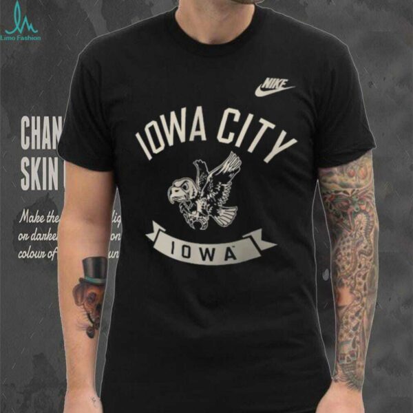 Nike Black Iowa Hawkeyes Fashion Hometown Legend Dri FIT T Shirt