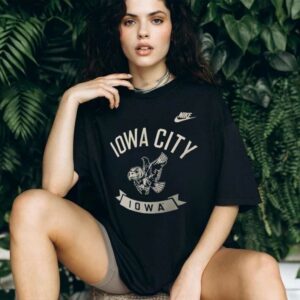 Nike Black Iowa Hawkeyes Fashion Hometown Legend Dri FIT T Shirt