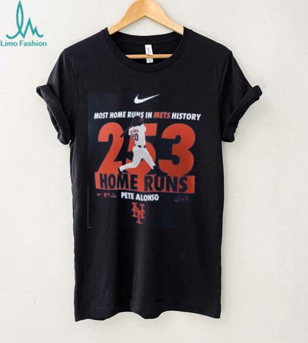 Nike Pete Alonso Royal New York Mets Home Run Record Shirt
