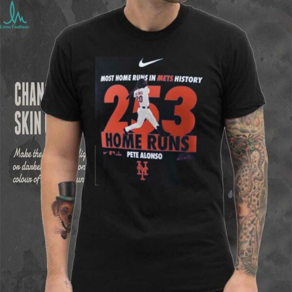 Nike Pete Alonso Royal New York Mets Home Run Record Shirt