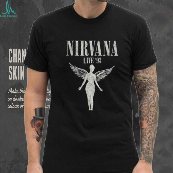 Nirvana In Utero Live ’93 T Shirt