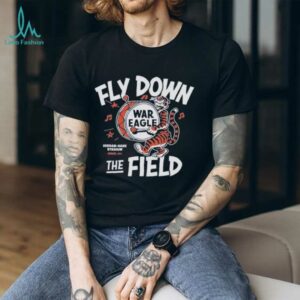Official Auburn Tigers War Eagle Fly Down The Field Shirt