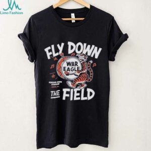 Official Auburn Tigers War Eagle Fly Down The Field Shirt