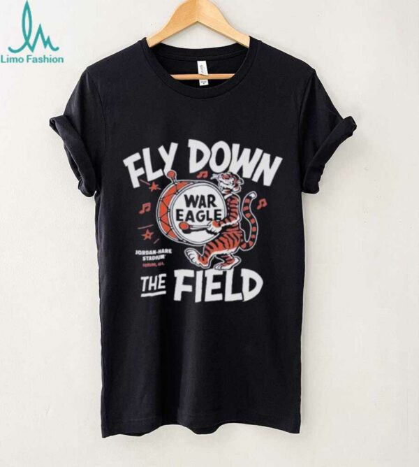 Official Auburn Tigers War Eagle Fly Down The Field Shirt