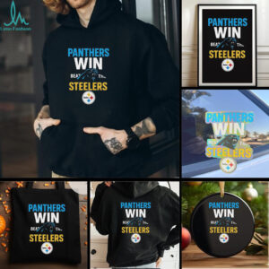 Official Carolina Panthers Victory Beat The Steelers 2025 Shirt
