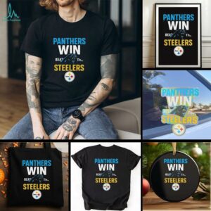 Official Carolina Panthers Victory Beat The Steelers 2025 Shirt