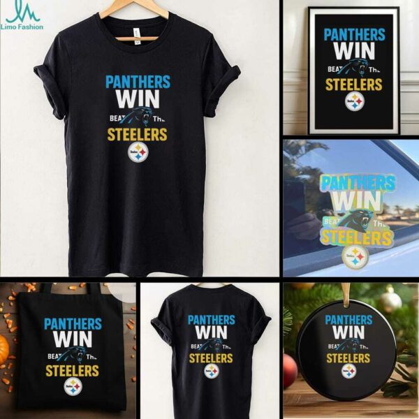 Official Carolina Panthers Victory Beat The Steelers 2025 Shirt