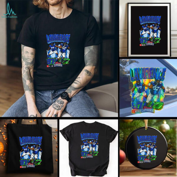 Official Dexter Lawrence New York Giants NFL Football Planet Euphoria Artwork t shirt