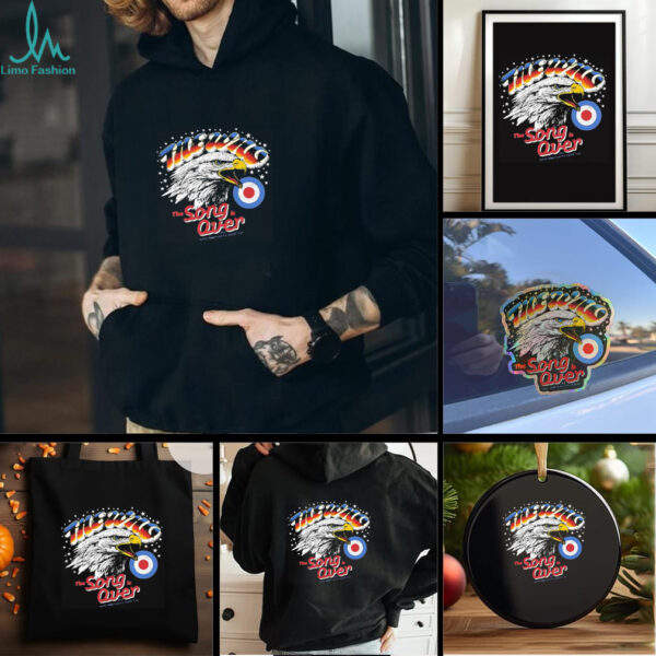 Official Eagle The Who North American Tour 2025 The Song Is Over Raglan Shirt