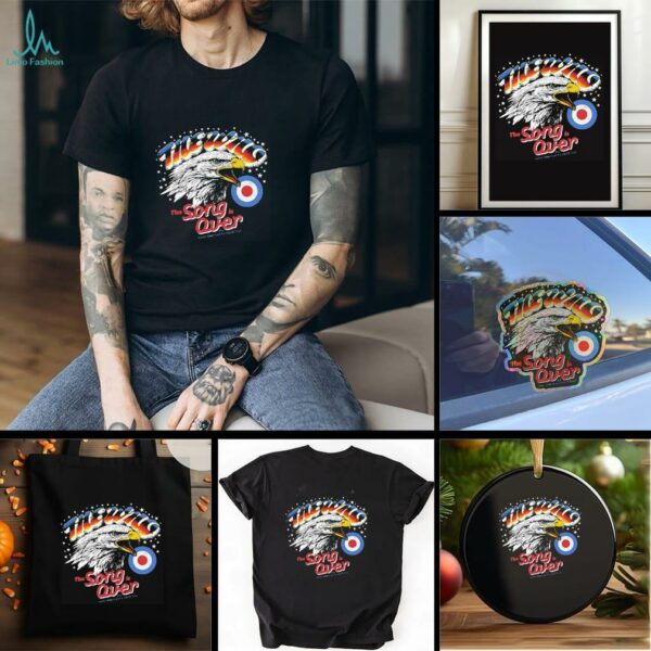 Official Eagle The Who North American Tour 2025 The Song Is Over Raglan Shirt