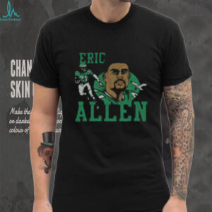 Official Eagles Eric Allen Signature T Shirt