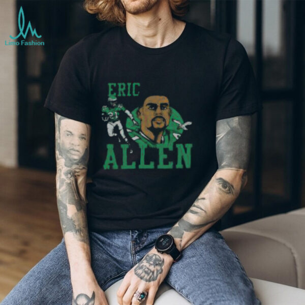 Official Eagles Eric Allen Signature T Shirt