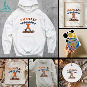 Official Illinois Fighting Illini Familly Runs Deep Shirt